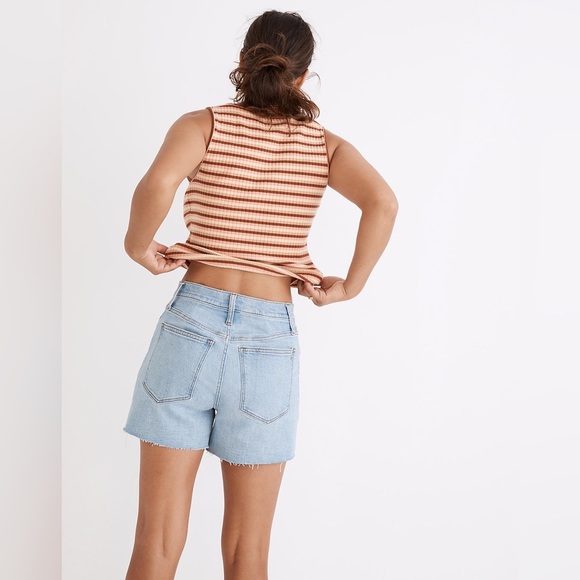 Madewell High-rise Denim Short NF031 Size 24 - Picture 2 of 5